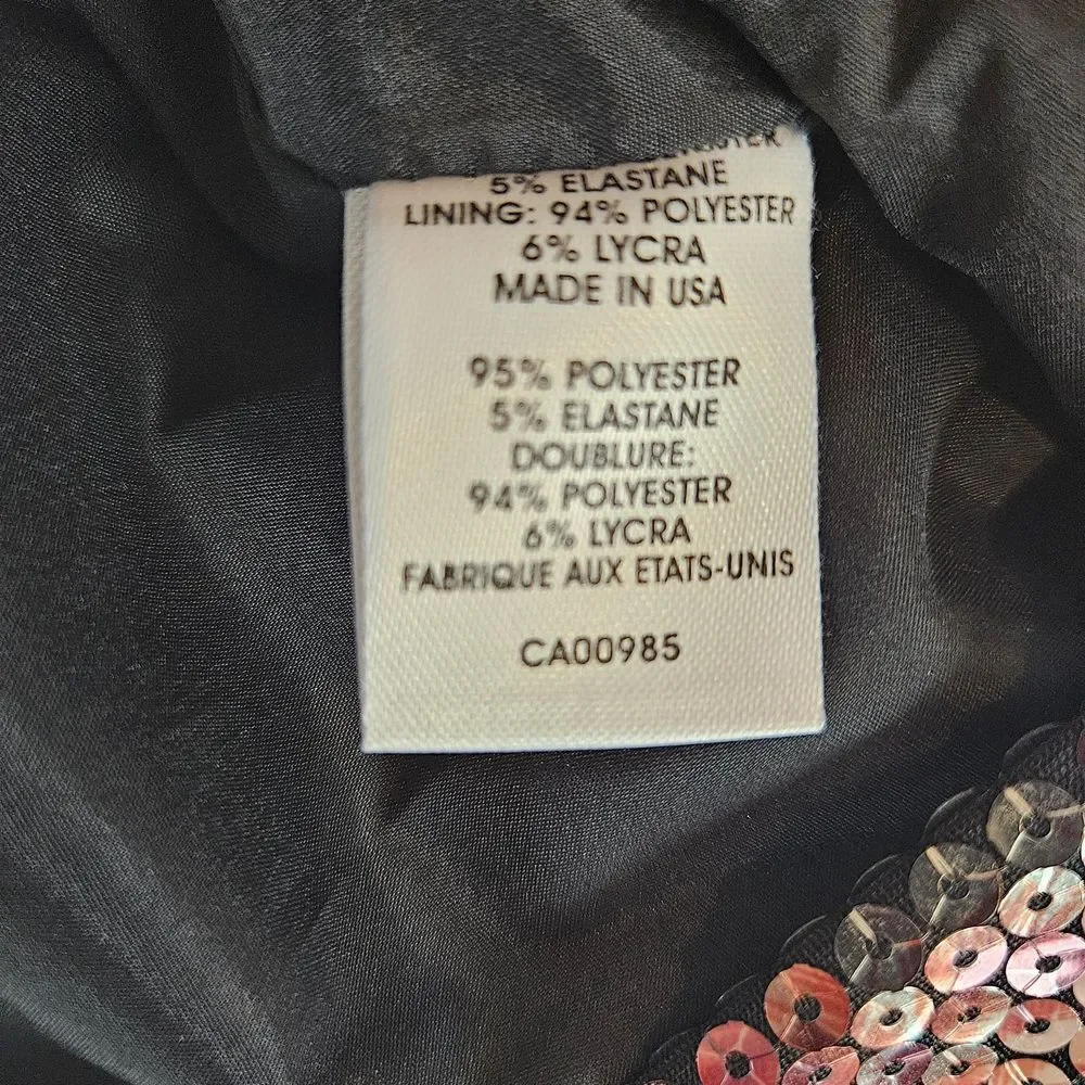 Nanette Lepore Purr-Fect‎ Sequin pencil skirt, size 8 - Picture 4 of 6